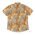 Men's Cotton Shirts Hawaii Beach